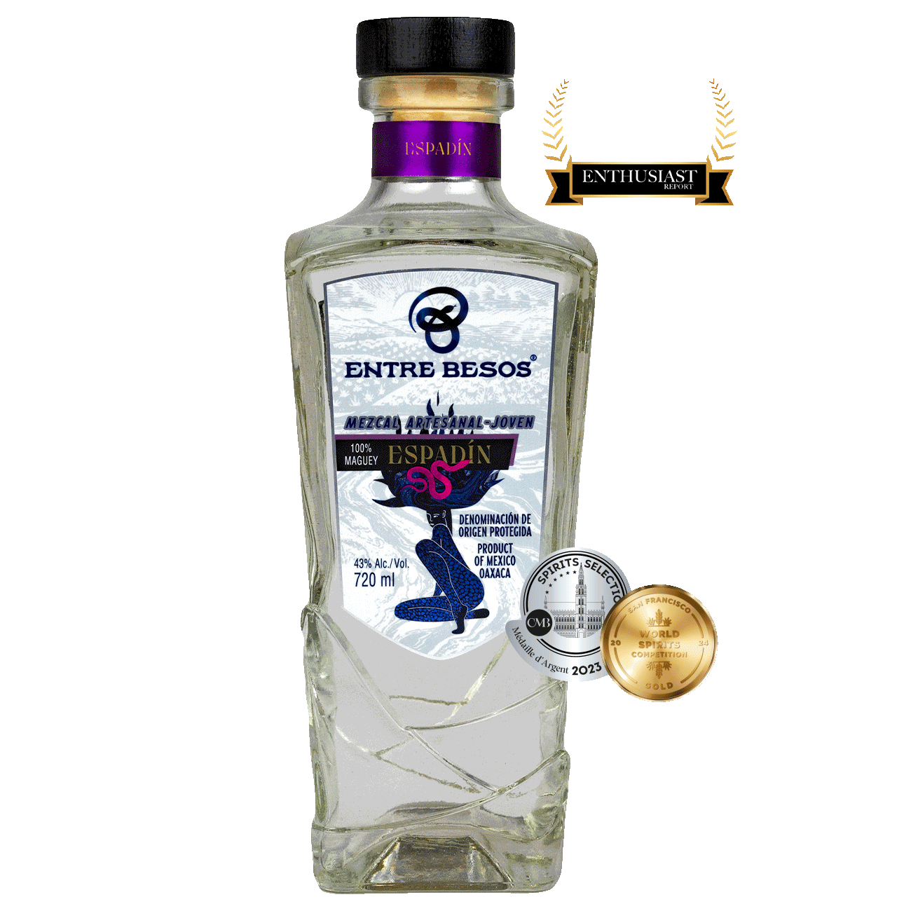MEZCAL ESPADÍN CAPÓN 43°