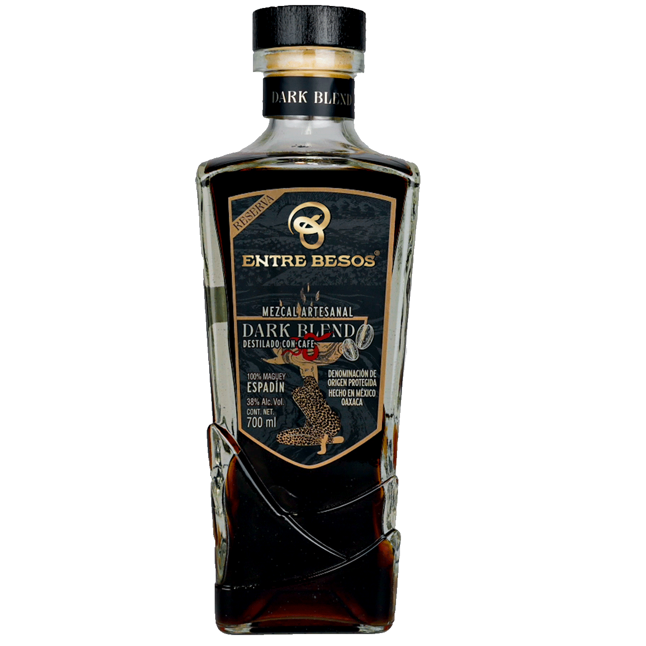 Dark Blend Artesanal mezcal distilled with coffee 38º