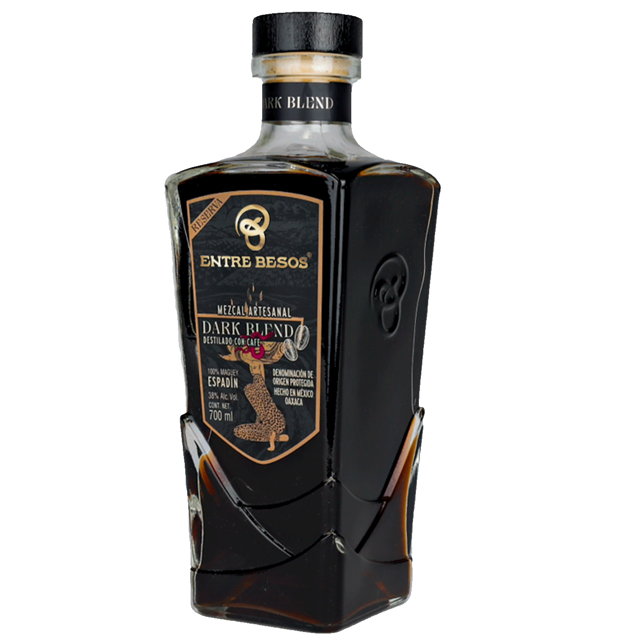 Dark Blend Artesanal mezcal distilled with coffee 38º