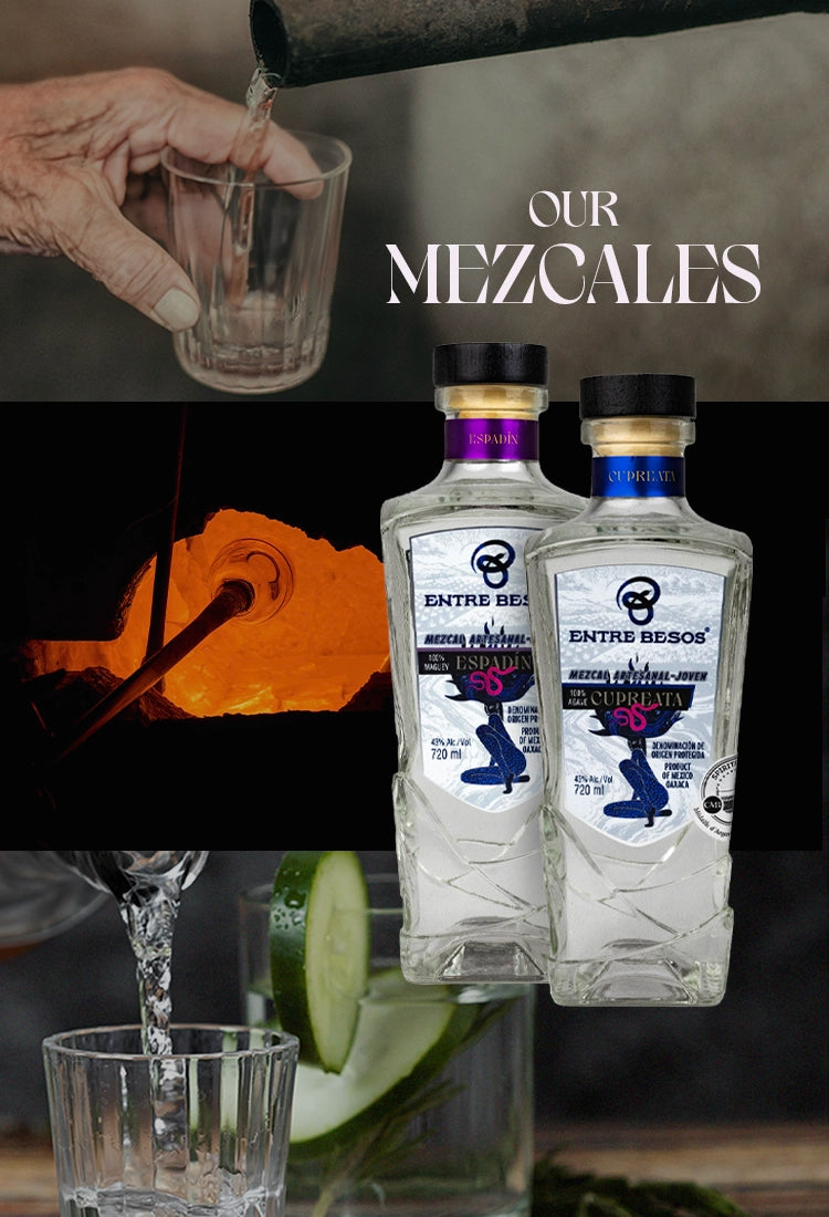 Mezcal Entre Besos ® Mezcal Artesanal Mezcal de Oaxaca