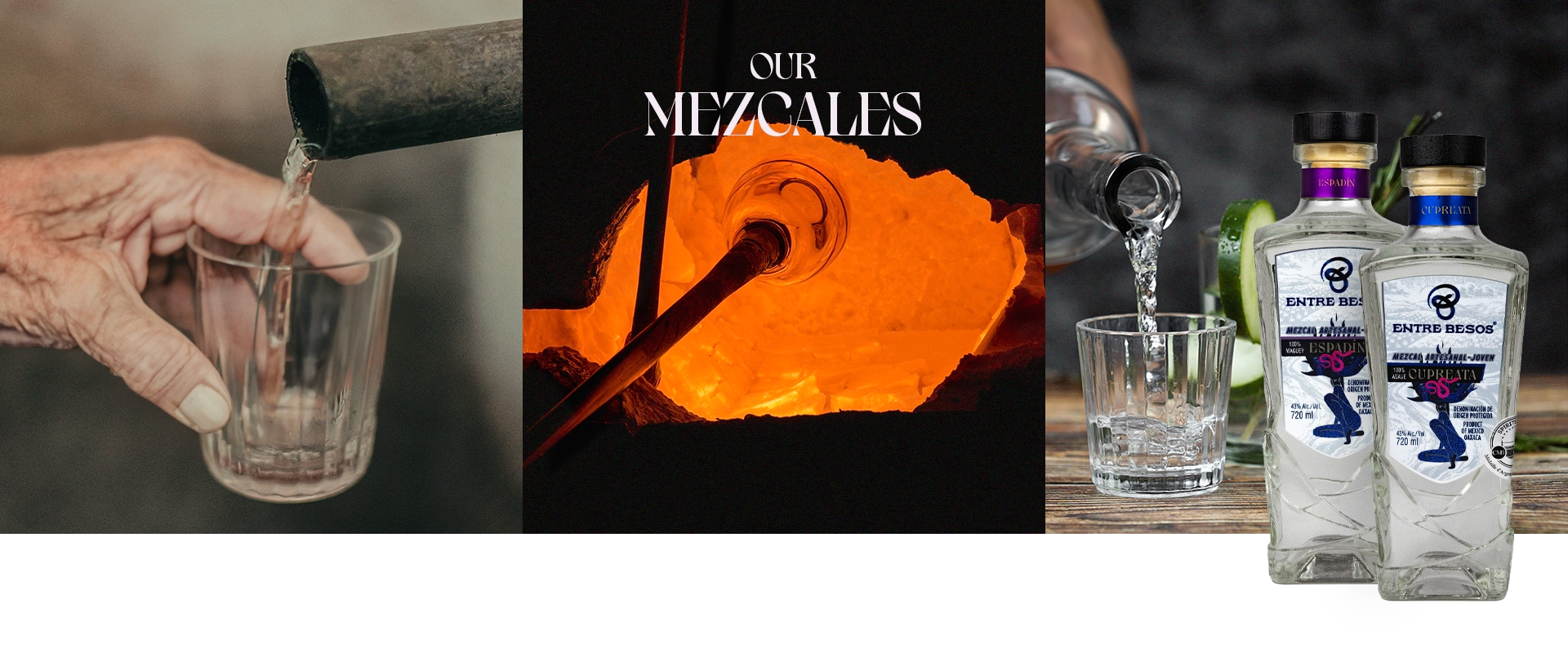 Mezcal Entre Besos ® Mezcal Artesanal Mezcal de Oaxaca