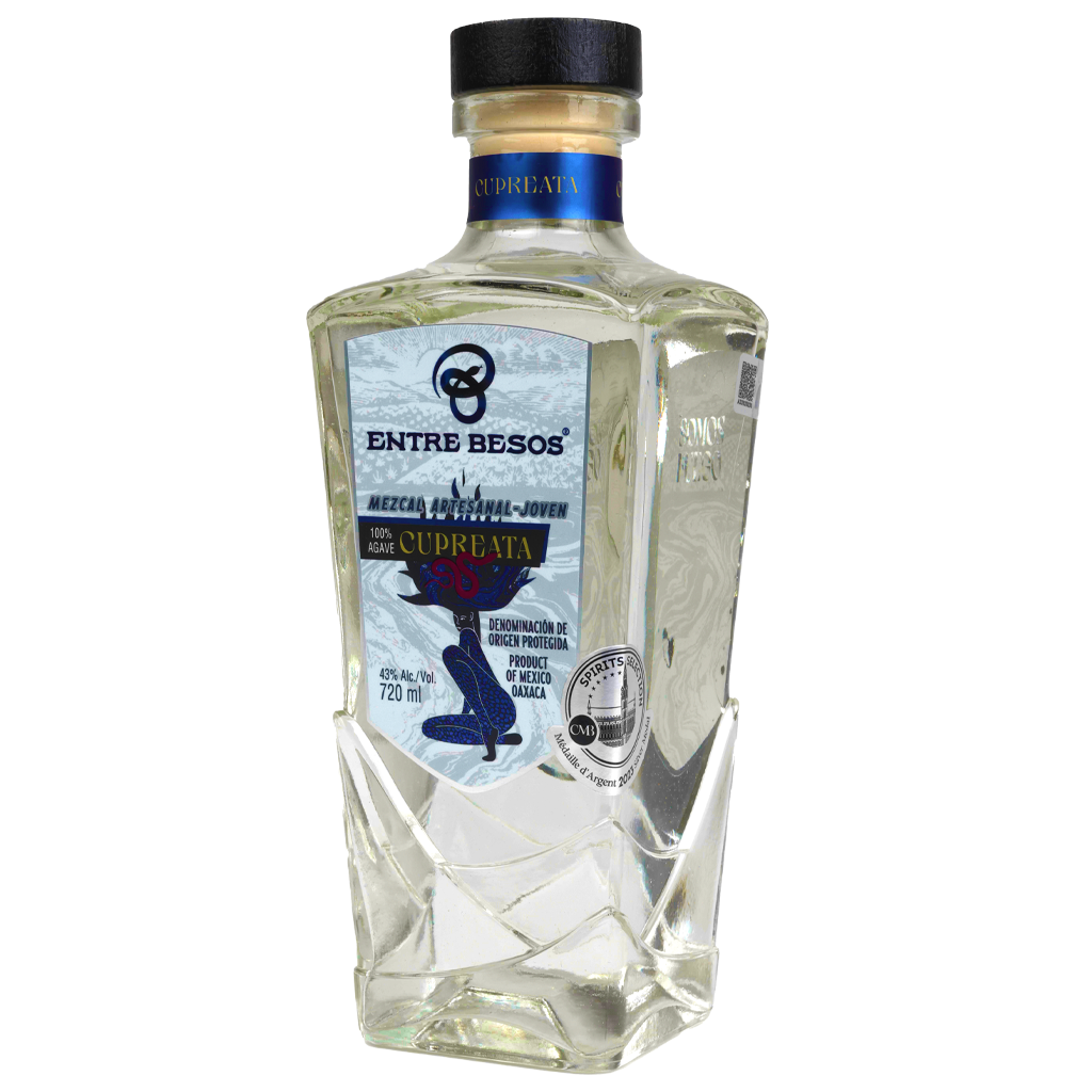 Mezcal Entre Besos ® Cupreata 100% Agave